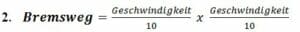 Bremsweg