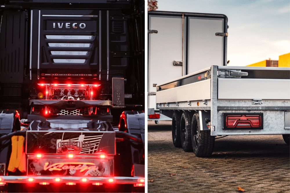 Verkehrsregeln für die Beleuchtung von Lkw und Anhängern: Wie sieht das aus?